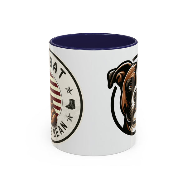 Combat Coffee Mug - Dog Lover's Ceramic Cup with Boxer Design