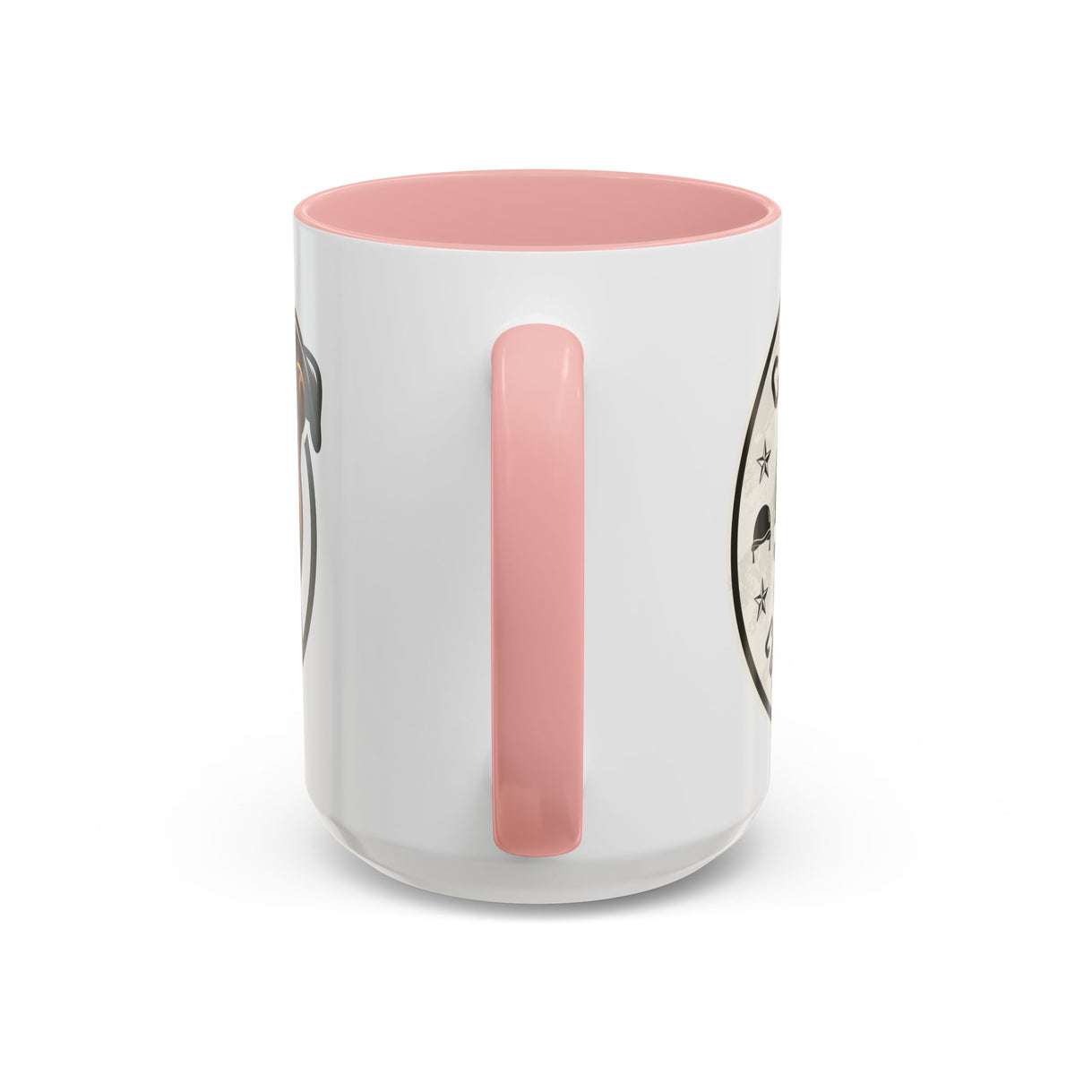 Combat Coffee Mug - Dog Lover's Ceramic Cup with Boxer Design