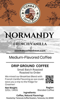 Normandy - Blended - Medium Roast - Natural French Vanilla - Flavored