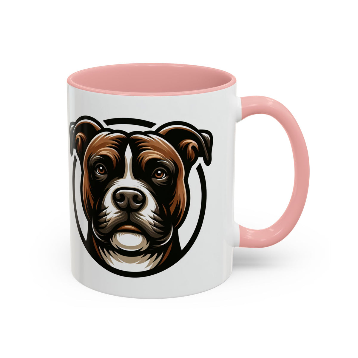 Combat Coffee Mug - Dog Lover's Ceramic Cup with Boxer Design