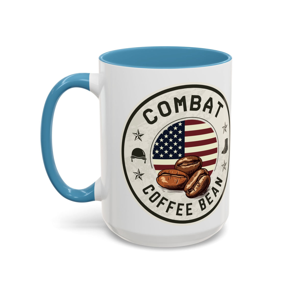 Combat Coffee Mug - Dog Lover's Ceramic Cup with Boxer Design