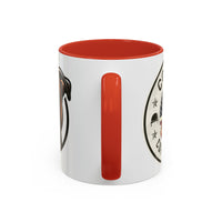 Combat Coffee Mug - Dog Lover's Ceramic Cup with Boxer Design