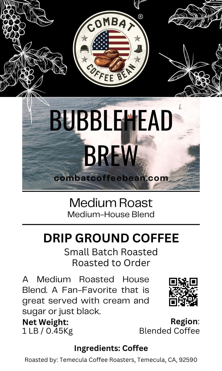 BUBBLEHEAD BREW  - Medium Roast - Blend