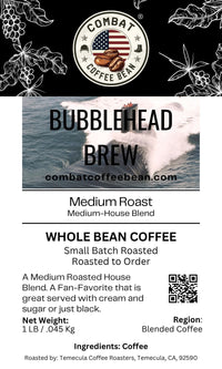 BUBBLEHEAD BREW  - Medium Roast - Blend