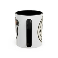 Combat Coffee Mug - Dog Lover's Ceramic Cup with Boxer Design