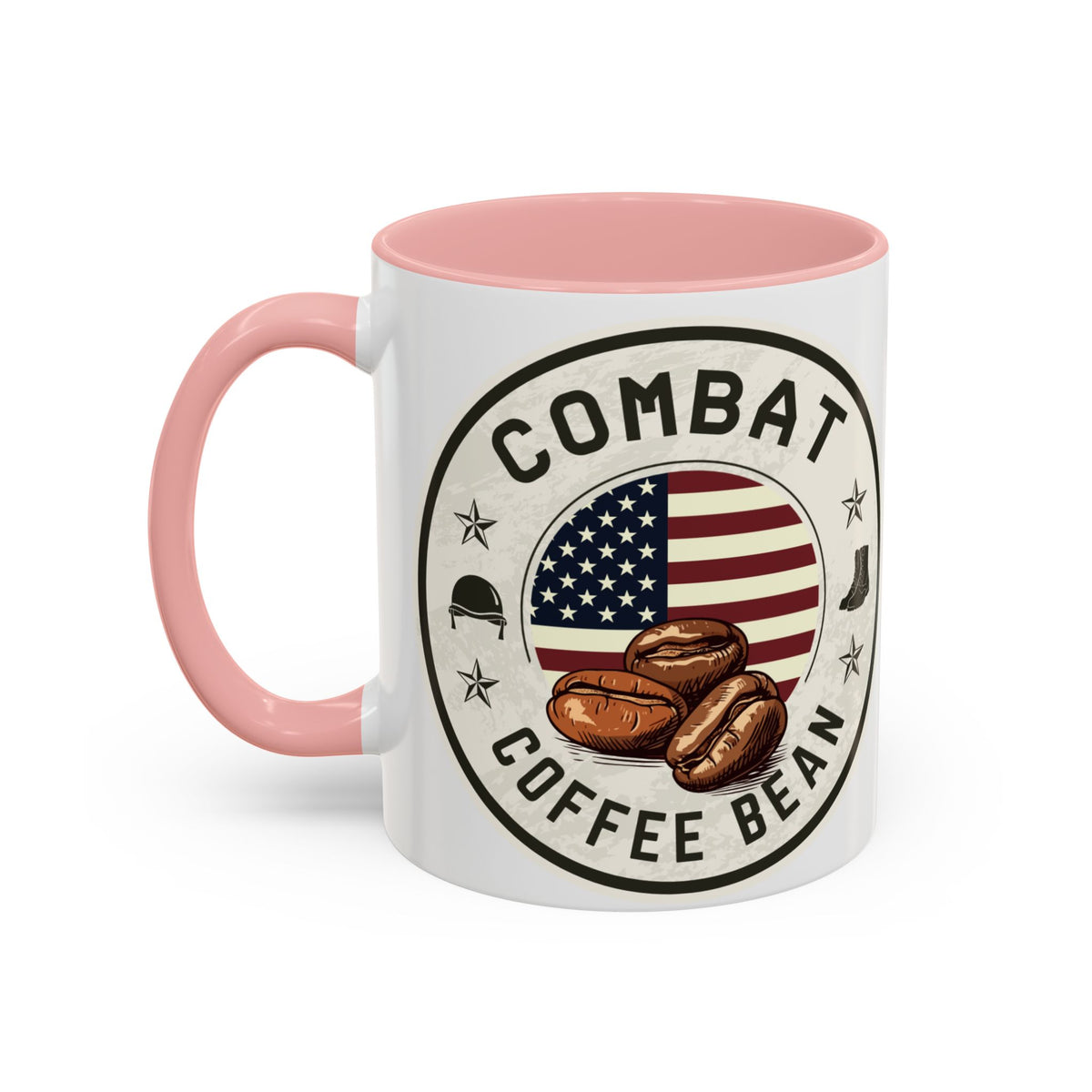 Combat Coffee Mug - Dog Lover's Ceramic Cup with Boxer Design