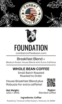 Foundation – Breakfast Blend Plus – Extra Caffeine Blend