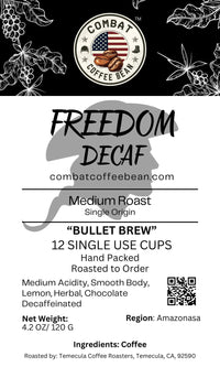 Freedom Decaf - Peruvian - Medium Roast