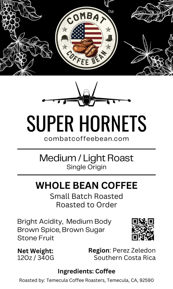 Super Hornets - Costa Rican - Medium/Light Roast