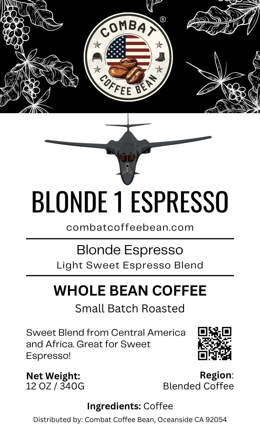 Blonde 1 Espresso (Sweet Blend from Central America and Africa. Great for Sweet Espresso!)