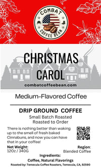 Christmas Carol Coffee - Blended - Medium Roast- Flavored