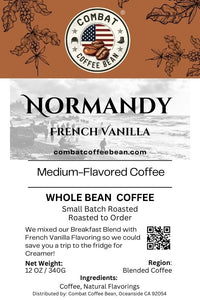 Normandy - Blended - Medium Roast - Natural French Vanilla - Flavored