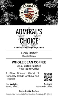 Admiral's Choice - Italian Roast - Blended - Dark Roast