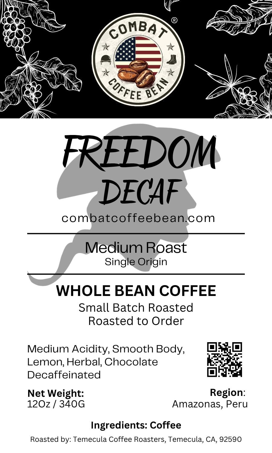 Freedom Decaf - Peruvian - Medium Roast