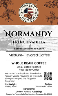 Normandy - Blended - Medium Roast - Natural French Vanilla - Flavored