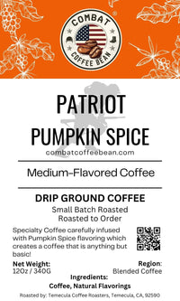 Patriot Pumpkin Spice - Blended - Medium Roast - Flavored