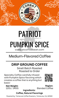 Patriot Pumpkin Spice - Blended - Medium Roast - Flavored