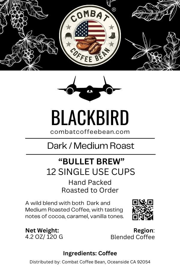 Blackbird Coffee – Medium/Dark Roast, Cocoa & Vanilla