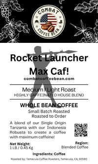 Rocket Launcher Max Caf! - Blended - Light / Medium Roast