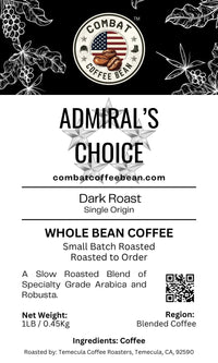 Admiral's Choice - Italian Roast - Blended - Dark Roast
