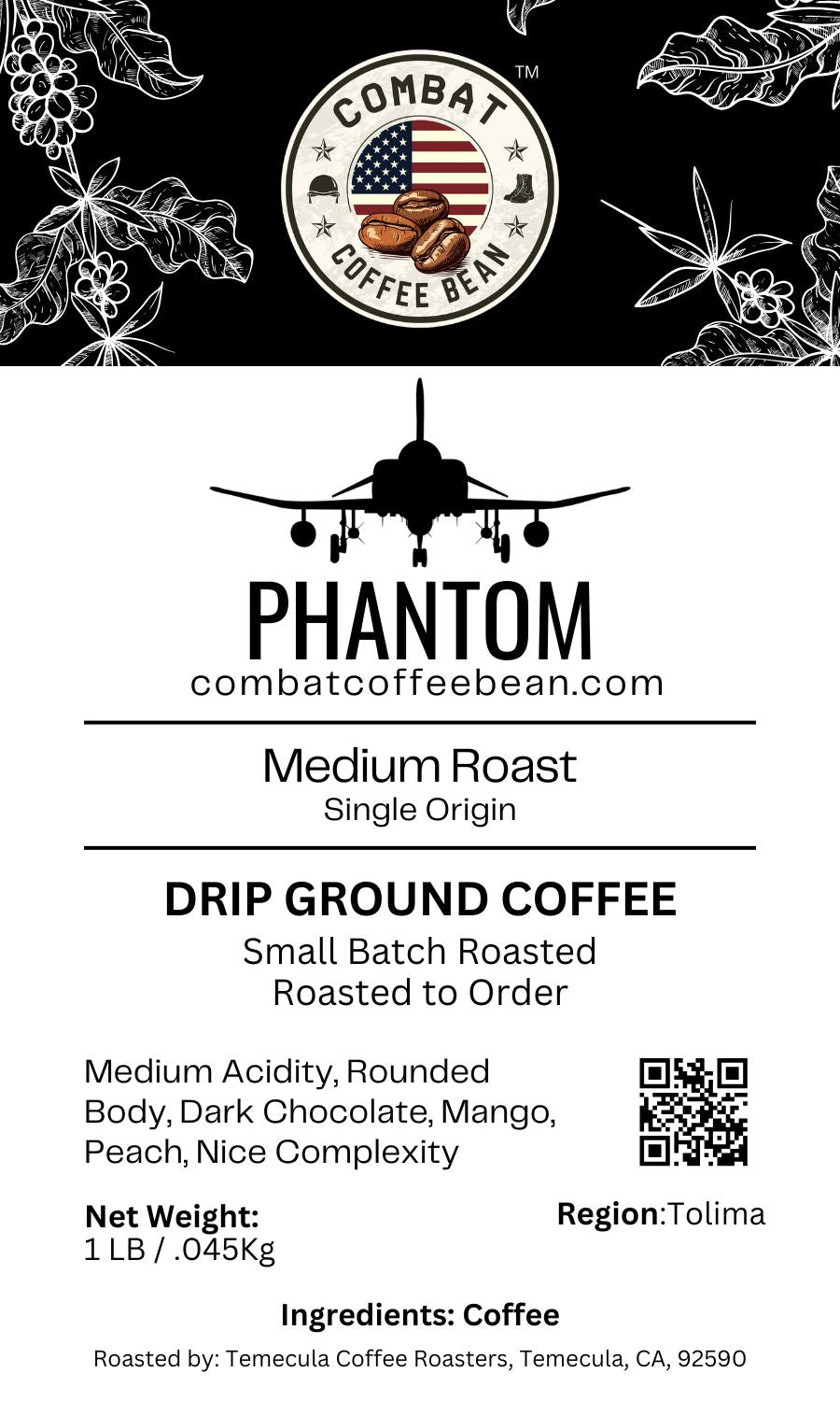 Phantom - Colombian - Medium Roast