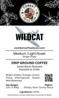 Wildcat - Kenya - Medium / Light Roast (Sweet Well Balanced)