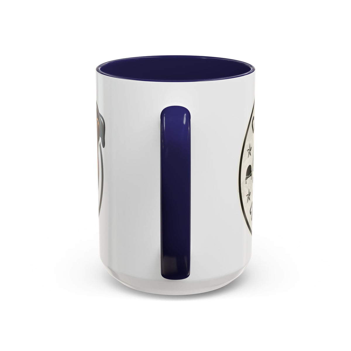 Combat Coffee Mug - Dog Lover's Ceramic Cup with Boxer Design