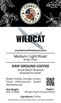 Wildcat - Kenya - Medium / Light Roast (Sweet Well Balanced)