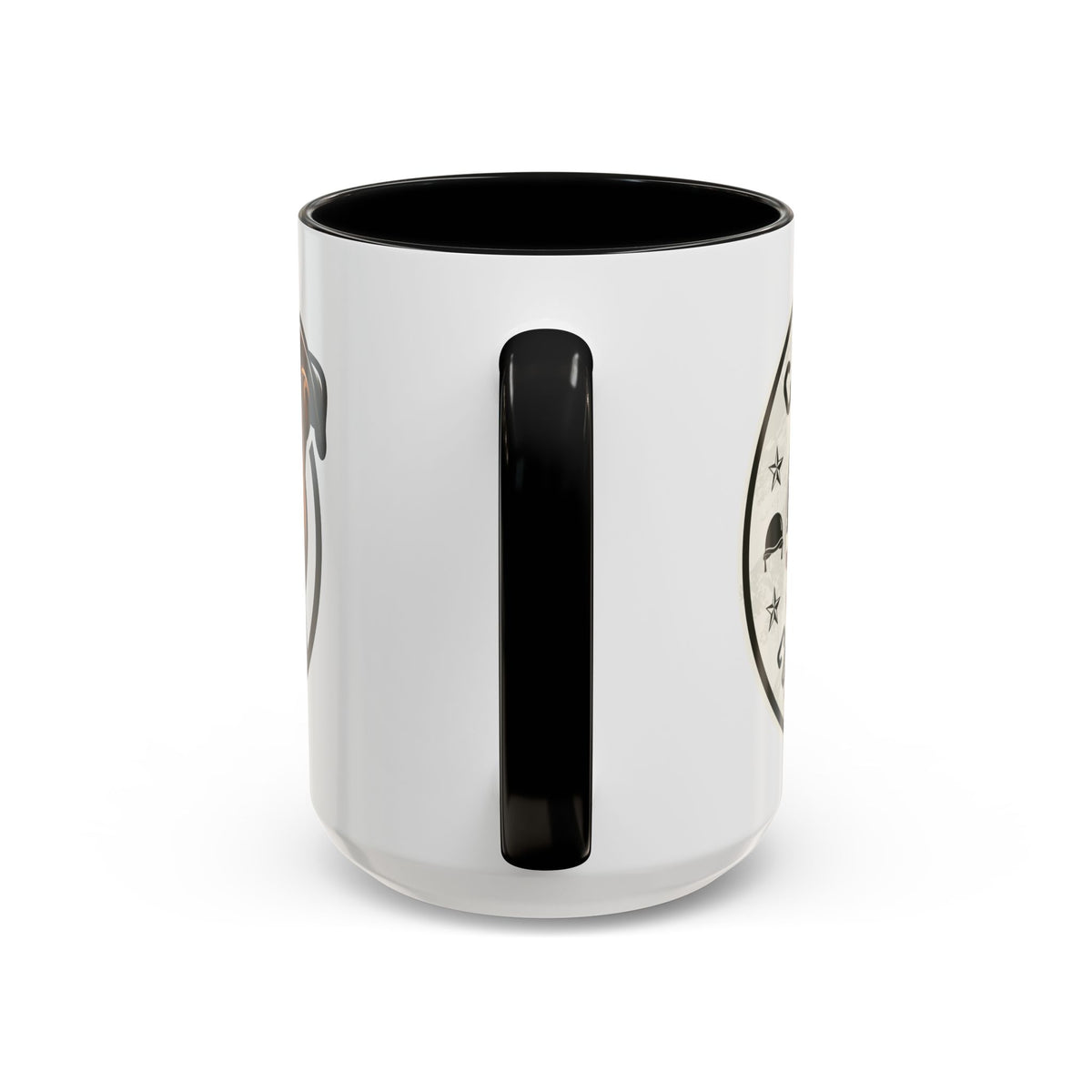 Combat Coffee Mug - Dog Lover's Ceramic Cup with Boxer Design