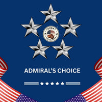 Admiral's Choice - Italian Roast - Blended - Dark Roast (Dark Chocolate, Toasted Walnut, Hint of Smokiness)