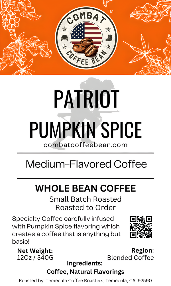 Patriot Pumpkin Spice - Blended - Medium Roast - Flavored